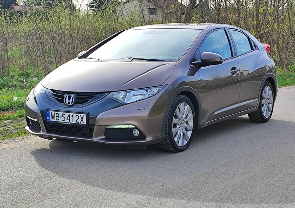 Honda Civic cena 42900 przebieg: 164000, rok produkcji 2013 z Marki małe 154